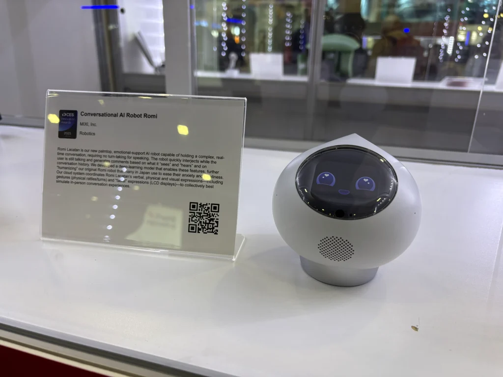 CES2025会場での展示
